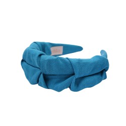 RIPPLE HEADBAND TURKUS LINEN