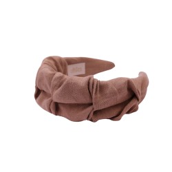 RIPPLE HEADBAND LATTE LINEN
