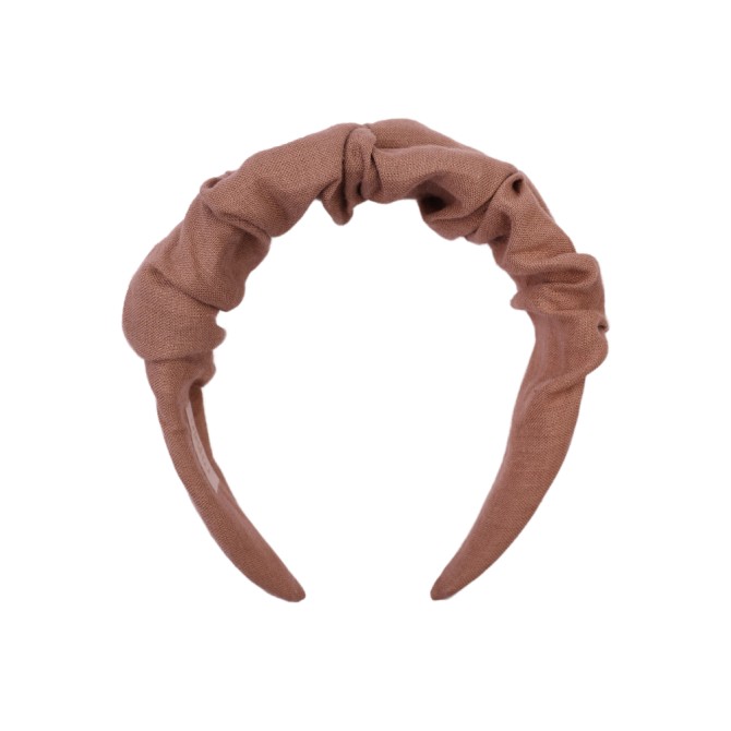 RIPPLE HEADBAND LATTE LINEN