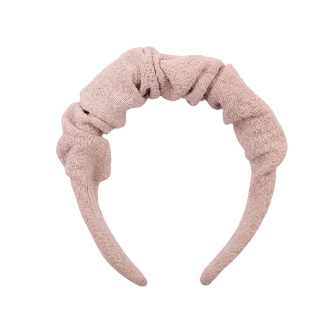 RIPPLE HEADBAND LINEN KRESZ NATURAL