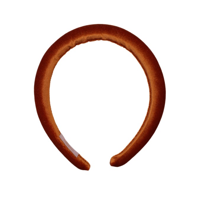 KAJKA HEADBAND AKSAMIT MIEDZIANY
