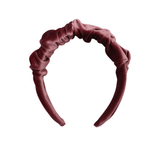 RIPPLE HEADBAND AKSAMIT ORCHID