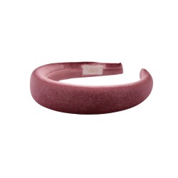 KAJKA HEADBAND AKSAMIT ORCHID