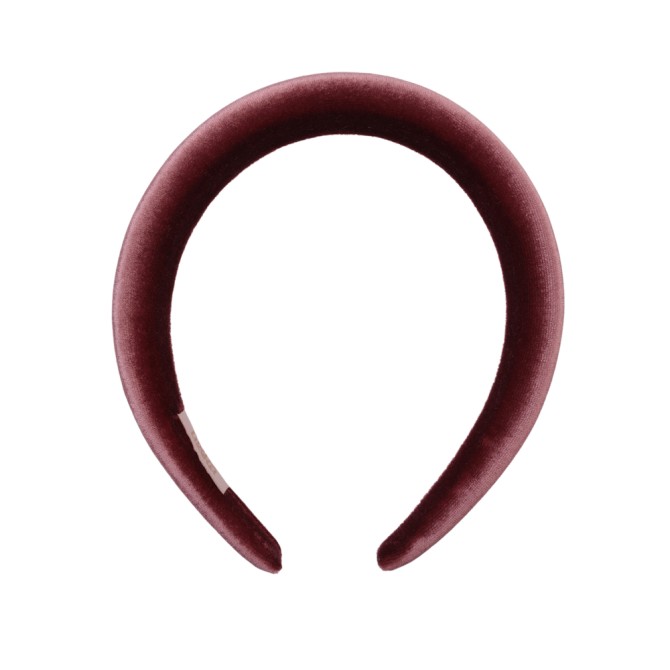 KAJKA HEADBAND AKSAMIT ORCHID