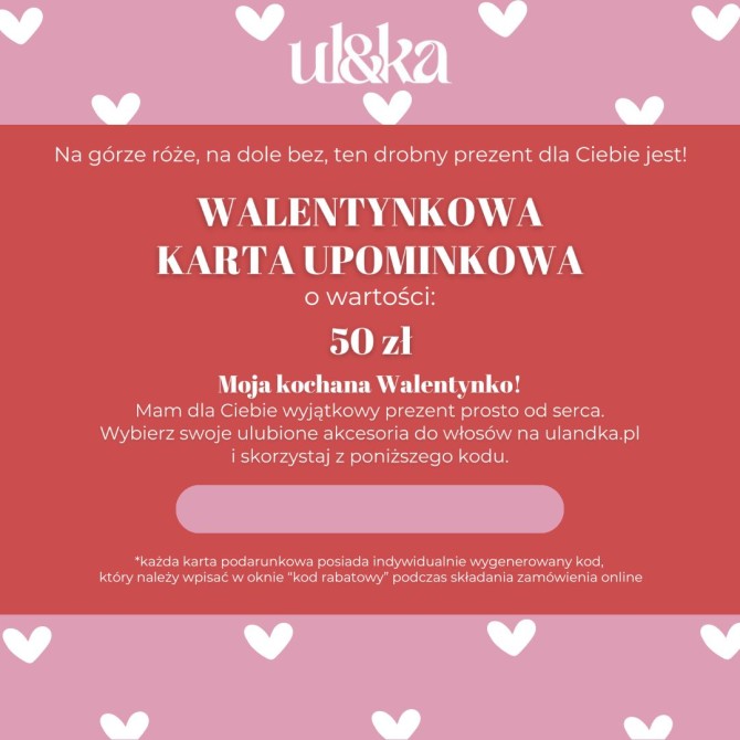 KARTA UPOMINKOWA