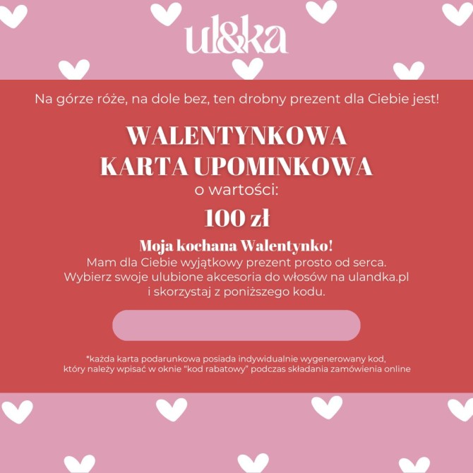 KARTA UPOMINKOWA